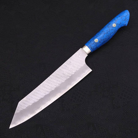 Kiritsuke SG-2 Tsuchime Turquoise Blue Handle 200mm