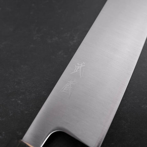 Kiritsuke SLD Polished Green Urushi Handle 210mm
