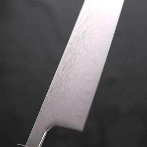 Kiritsuke SLD Wave Nickel Damascus Black Ishime Urushi Handle 210mm