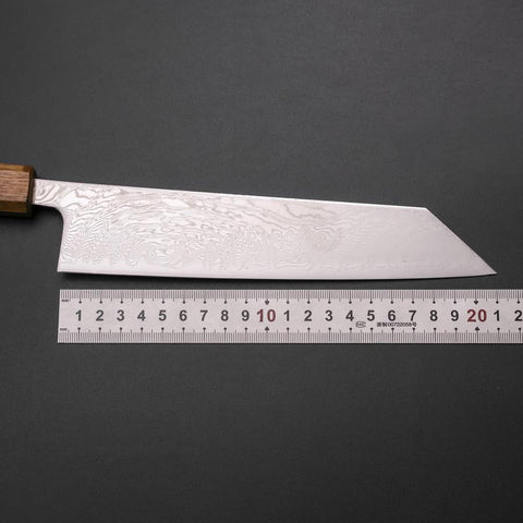 Kiritsuke SLD Wave Nickel Damascus Yaki Urushi Handle 210mm