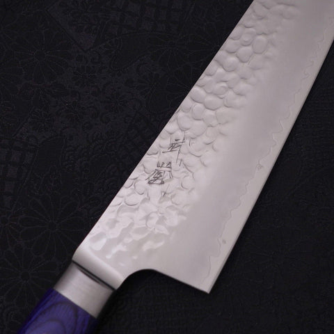 Kiritsuke Yanagiba Blue Steel #2 Kasumi Manche en Buffalo et Magnolia 260mm