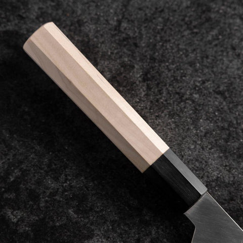 Kiritsuke Silver Steel #3 Kasumi Buffalo Magnolia Handle 200mm