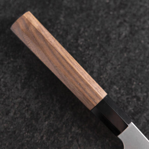 Kiritsuke Silver Steel #3 Kasumi Buffalo Walnut Handle 240mm