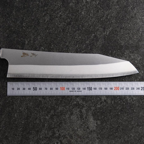 Kiritsuke Silver Steel #3 Kasumi Buffalo Walnut Handle 240mm