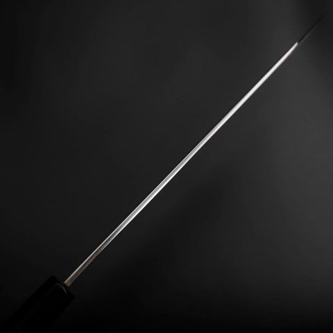 Kiritsuke Silver Steel #3 Polished Buffalo Ebony Handle 260mm