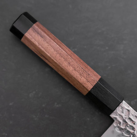 Kiritsuke Silver Steel #3 Tsuchime Walnut Handle 170mm