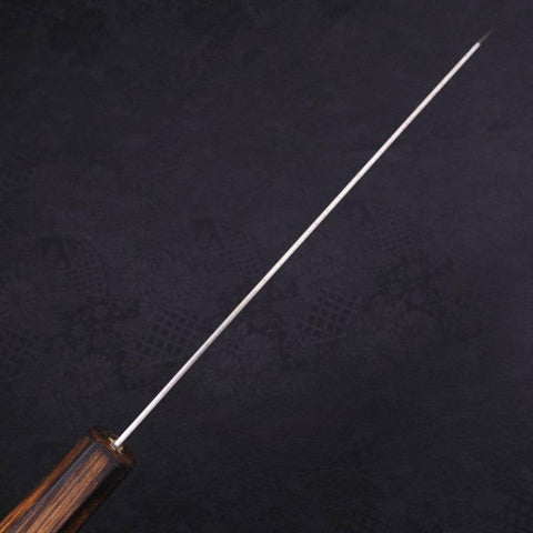 Kiritsuke Stainless Clad Blue Super Polished Sumi Urushi Handle 210mm