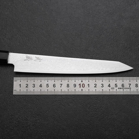 Kiritsuke Sujihiki VG-10 Damascus Ebony Handle 175mm