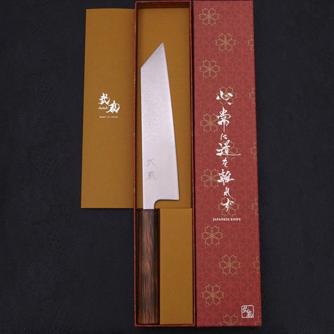 Kiritsuke VG-10 Damascus Sumi Urushi Handle 210mm