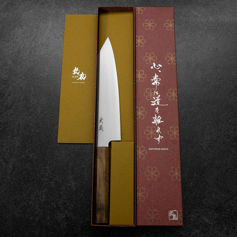 Kiritsuke VG-10 Polished Ovangkol Handle 210mm