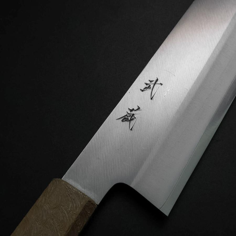 Kiritsuke VG-10 Polished White Urushi Handle 200mm