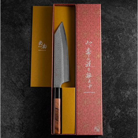 Kiritsuke VG-5 Tsuchime Buffalo Bubinga Handle 200mm