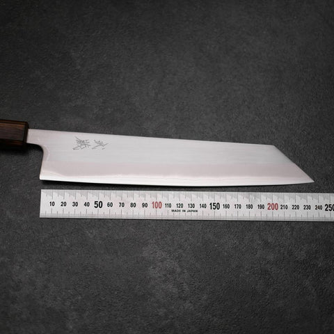 Kiritsuke White Steel #1 Polished Sumi Urushi Handle 240mm