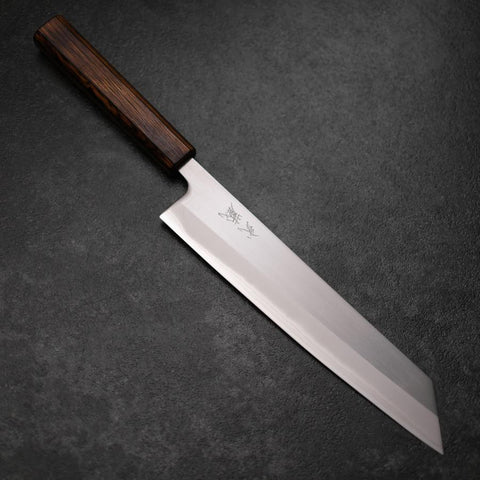 Kiritsuke White Steel #1 Polished Sumi Urushi Handle 240mm