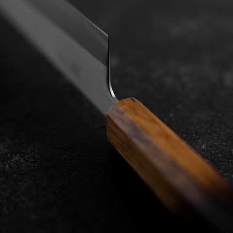 Kiritsuke White Steel #1 Polished Yaki Urushi Handle 240mm