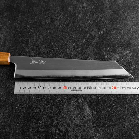 Kiritsuke White Steel #1 Polished Yaki Urushi Handle 240mm