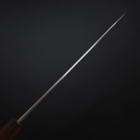 Kiritsuke White Steel #2 Kurouchi Nashiji Ashwood Handle 210mm