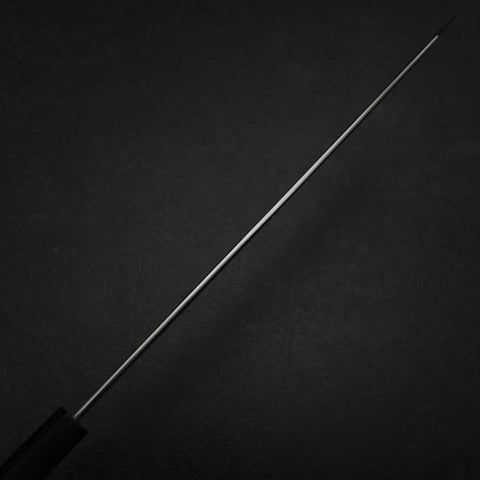 Kiritsuke Yanagiba Silver Steel #3 Kasumi Buffalo Ebony Handle 300mm
