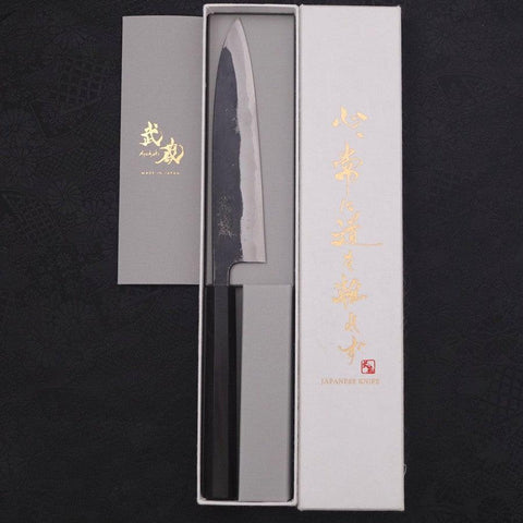 Koyanagi Blue Super Kurouchi Buffalo Ebony Handle 150mm