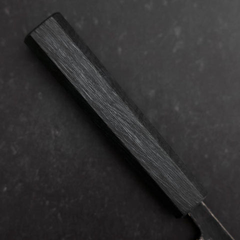 Koyanagi Blue Steel #1 Kurouchi Dark Blue Urushi Handle 150mm
