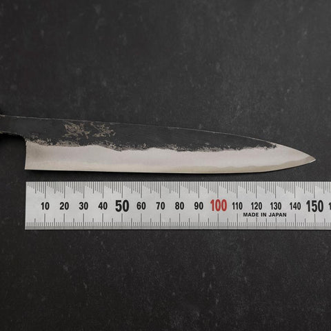 Koyanagi Blue Steel #1 Kurouchi Dark Blue Urushi Handle 150mm