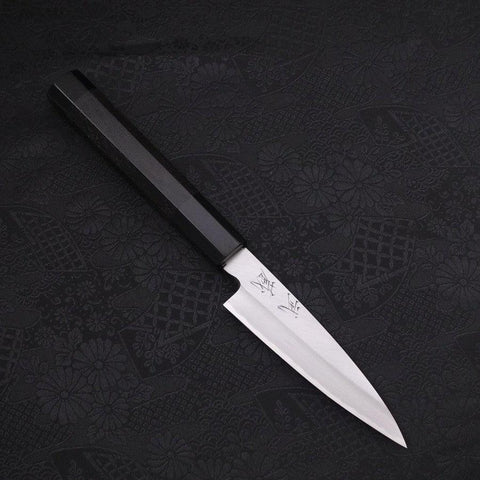 Koyanagi White Steel #2 Kasumi Buffalo Ebony Handle 120mm