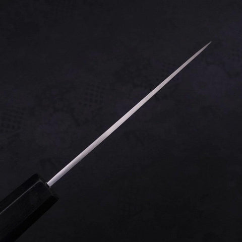 Koyanagi White Steel #2 Kasumi Chokin Sakura Buffalo Ebony Handle 110mm