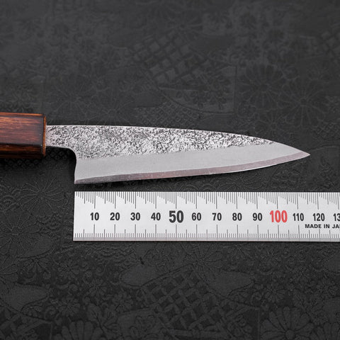 Koyanagi White Steel #2 Nashiji Sumi Urushi Handle 120mm
