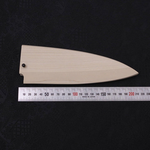 Magnolia Saya Sheath for Deba with Pin 165mm
