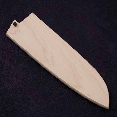 Magnolia Saya Sheath for Santoku Knife with Pin 165/180mm