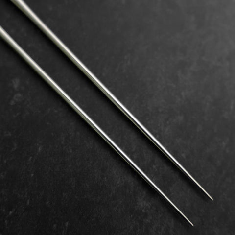 Moribashi Chopsticks Stainless Ebony Handle 150mm with Ebony Sheath and Storage Pouch