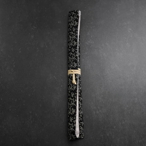 Moribashi Chopsticks Stainless Ebony Handle 180mm with Ebony Sheath and Storage Pouch