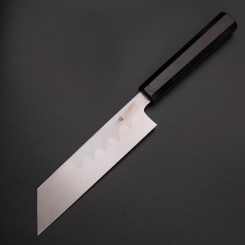 Mukimono Blue Steel #2 Kasumi Buffalo Ebony Handle 170mm