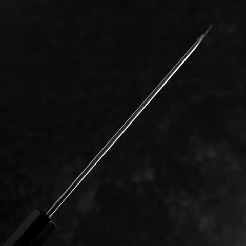 Mukimono Blue Steel #2 Suminagashi Buffalo Ebony Handle 170mm