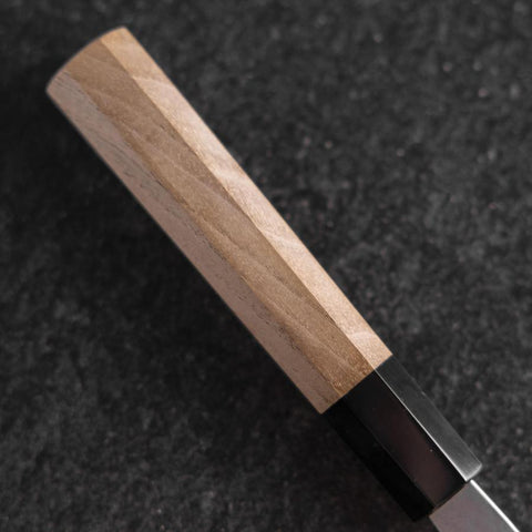 Nakiri 440C Nashiji Damascus Buffalo Walnut Handle 165mm