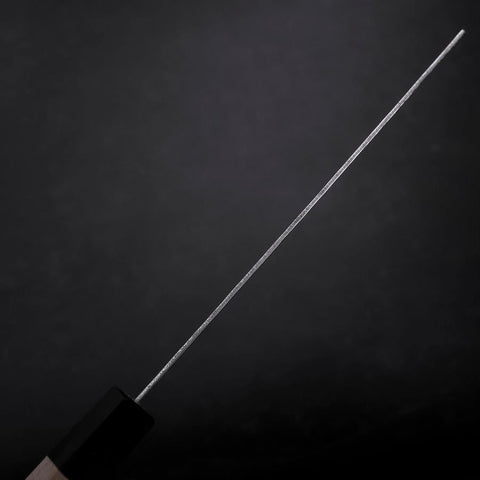 Nakiri AUS-10 Mirror Tsuchime Damascus Buffalo Magnolia Handle 165mm