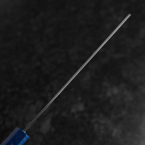 Nakiri AUS-10 Polished Blue Urushi Handle 170mm