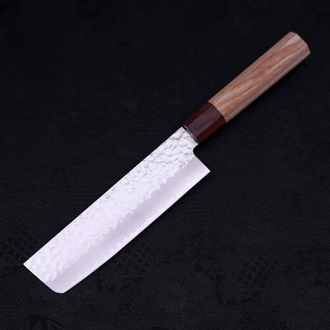 Nakiri AUS-10 Tsuchime Damasco Manico Ciliegio 165mm