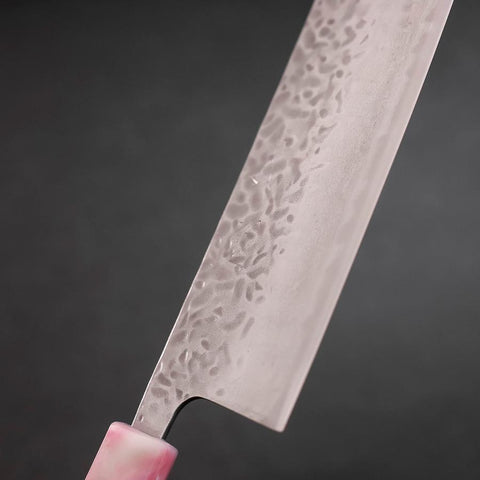 Nakiri AUS-10 Tsuchime Damascus Ocean Sakura Handle 165mm