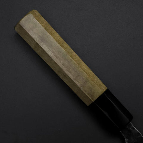 Nakiri Blue Steel #1 Kurouchi Buffalo Magnolia Handle 165mm