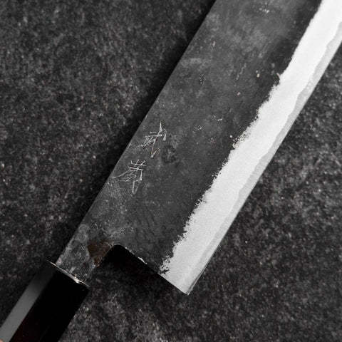 Nakiri Blue Steel #2 Kurouchi Manche en Noyer 165mm