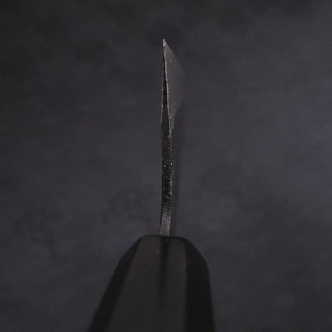Nakiri Blue Super Kurouchi Buffalo Ebony Handle 165mm
