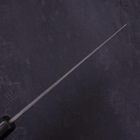 Nakiri Blue Steel #2 Kurouchi Chokin Kappa Fishing Focus Buffalo Ebony Handle 165mm