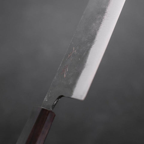 Nakiri Blue Steel #2 Kurouchi Ebony Handle 120mm