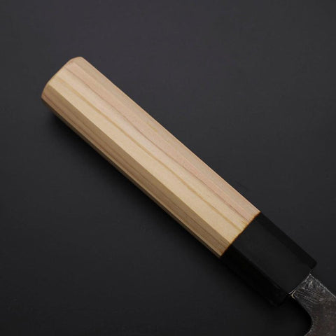 Nakiri Blue Steel #2 Kurouchi Hinoki Handle 135mm