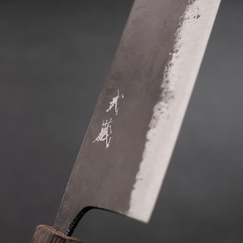 Nakiri Blue Steel #2 Kurouchi Sumi Urushi Handle 165mm