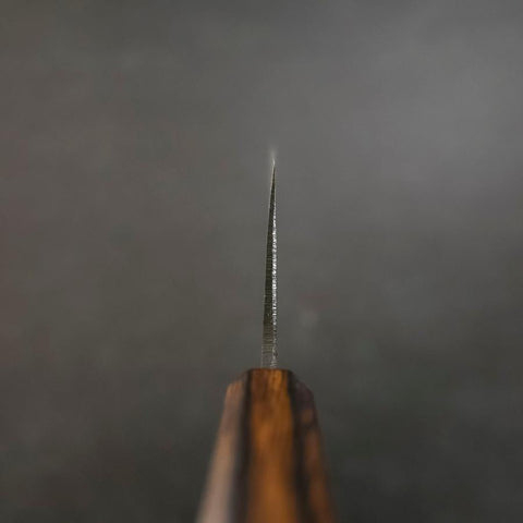 Nakiri Blue Steel #2 Kurouchi Sumi Urushi Handle 165mm