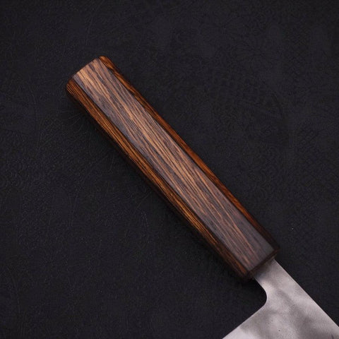 Nakiri Blue Steel #2 Nashiji Sumi Urushi Handle 165mm