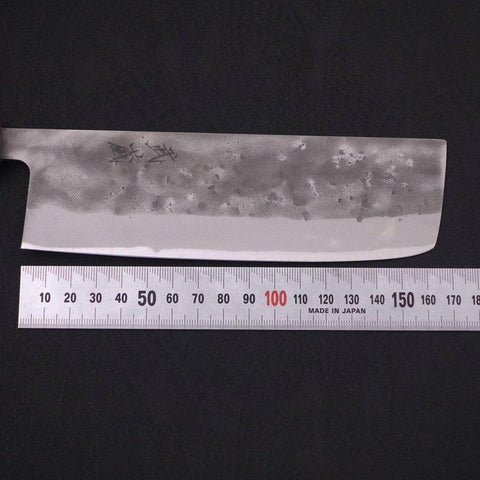 Nakiri Blue Steel #2 Nashiji Sumi Urushi Handle 165mm