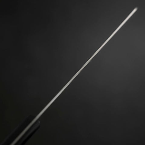 Nakiri Blue Steel #2 Polished Stainless Clad Western Handle 160mm